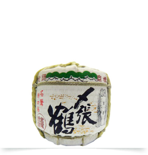 〆張鶴 月 菰樽(こもだる)