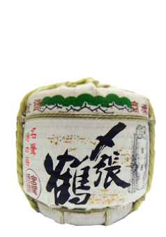 〆張鶴 月 菰樽(こもだる)